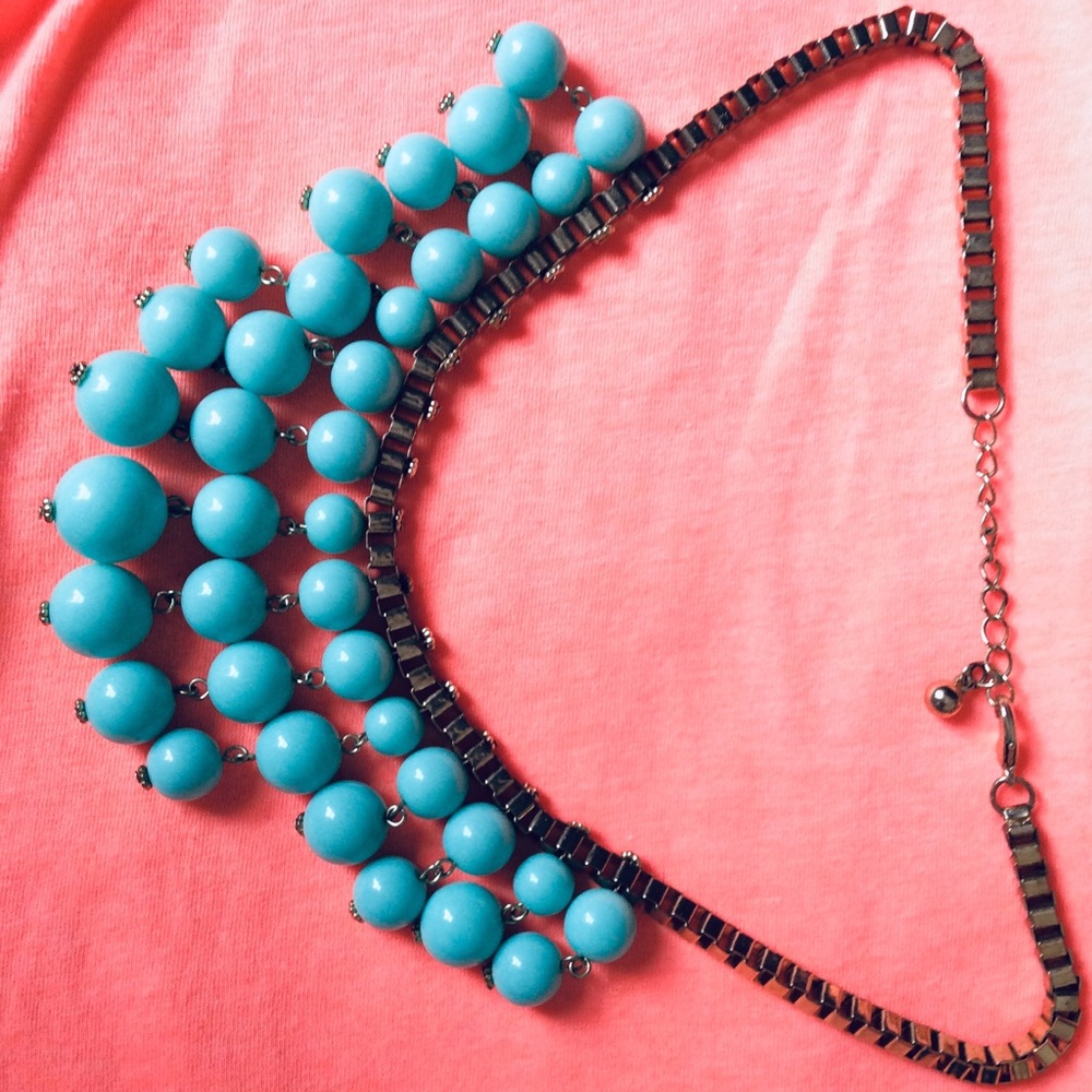 LAST CALL Bead Statement Cocktail Necklace